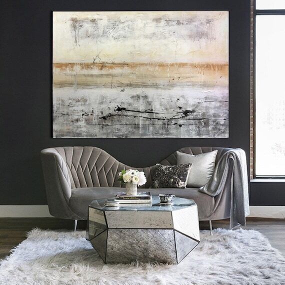 Original Abstract Painting – Handmade Textu...
