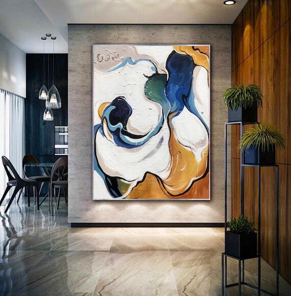 Original Textured Acrylic Painting – Handma...