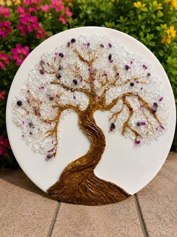 Tree of hope, Custom work, Amethyst tree, Res...