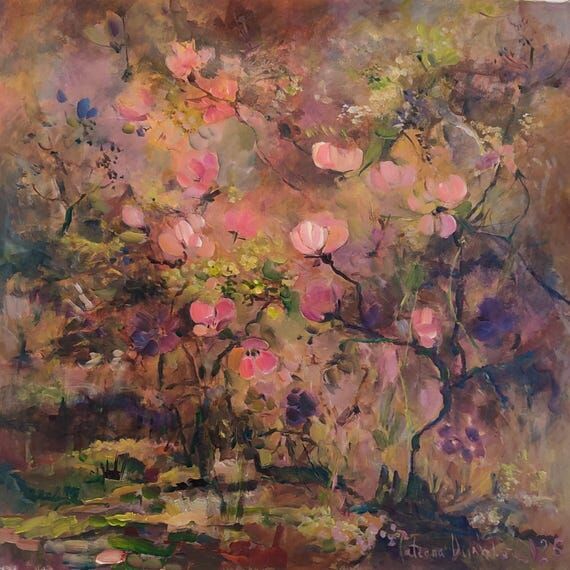 Large Original Painting House Warming Gift: O...