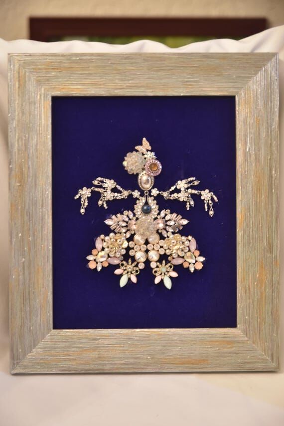 Ballerina Angel Whimsical Vintage Jewelry Art...
