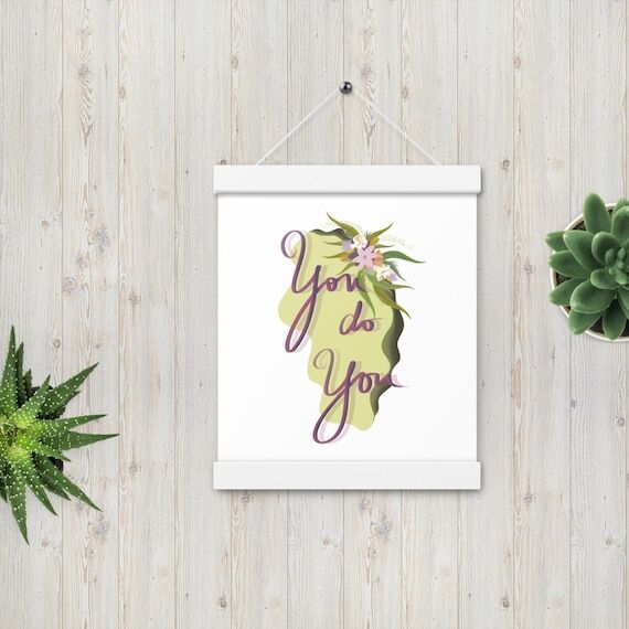 Poster with hangers | Funny quotes | Motivati...