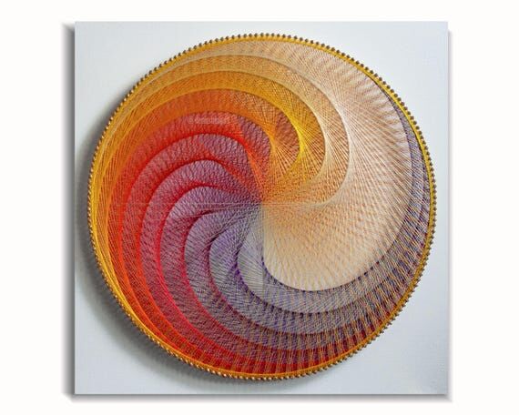 String Art Mandala | Sacred Geometry Meditati...