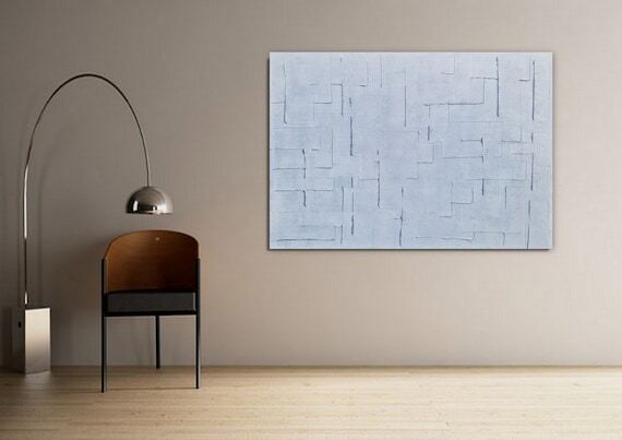 abstract painting minimalist handmade paintin...