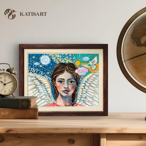 Fine Art Print - Motif "Peace on Earth&q...