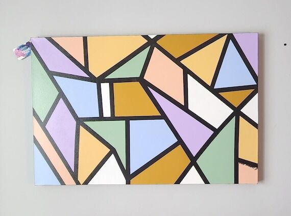 All Angles, Abstract, Original, Artwork, Acry...