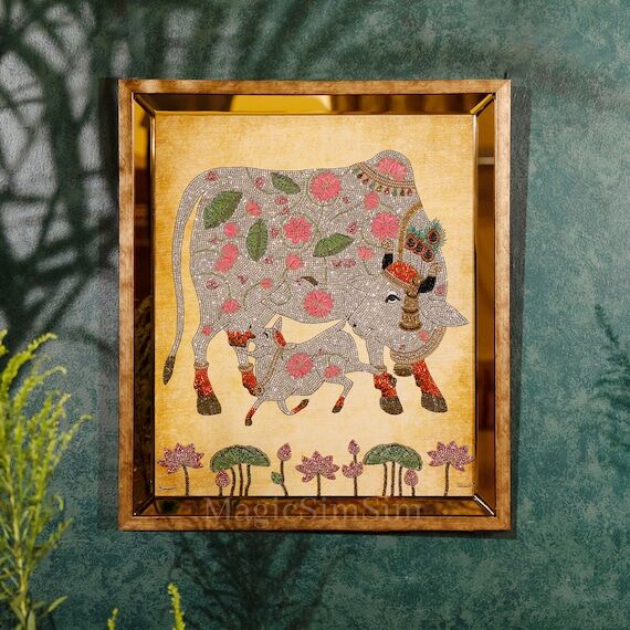 Precious bejewelled artwork of “Kamal Kamad...
