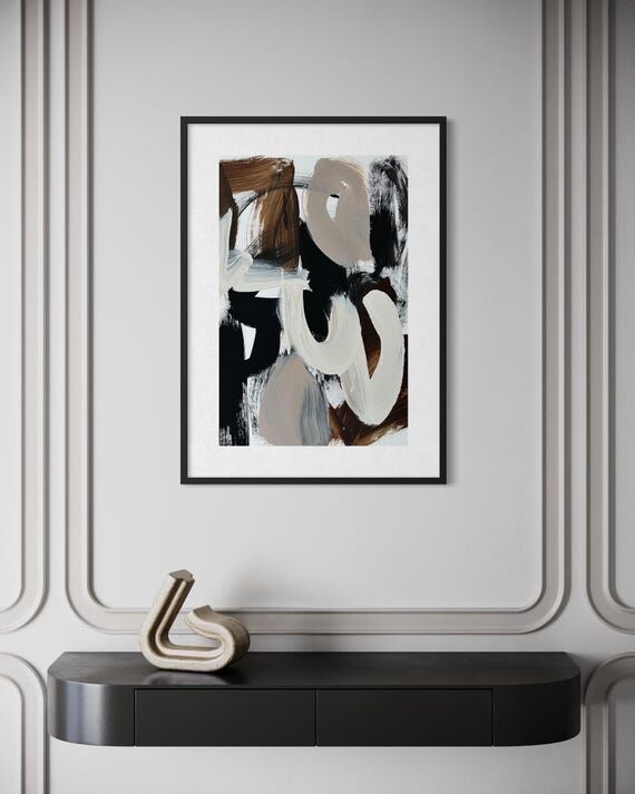 Original Abstract Painting Modern Art (50x70c...