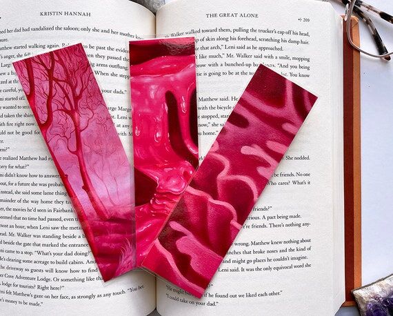Body Series Set of 3 Bookmarks: Fine Art Pain...