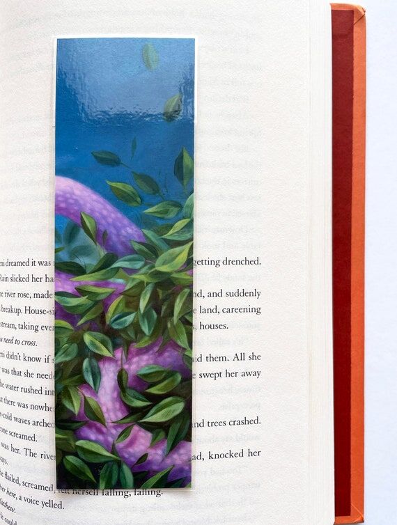 Fine Art Print: Laminated, Handmade Bookmark ...