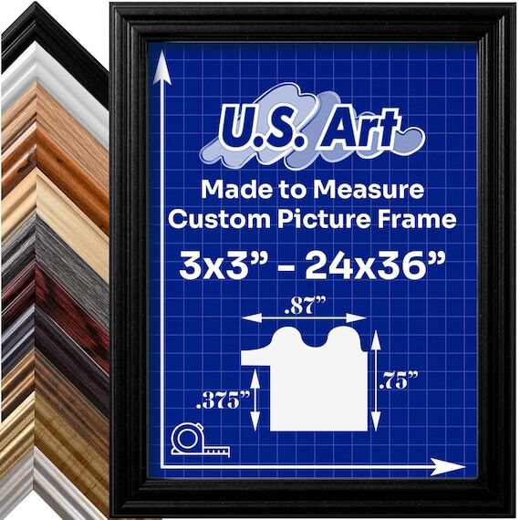 Made to Measure Frame Custom Frame Solid Wood...