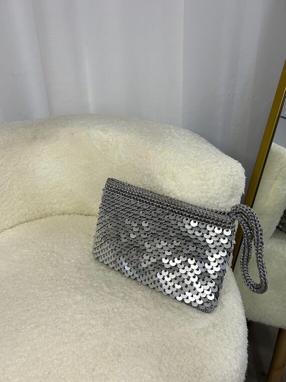 Luxury sequin bag, Sequin evening bags, Chris...