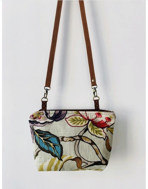 One-of-a-Kind Bright Floral Swatch Bag – Su...