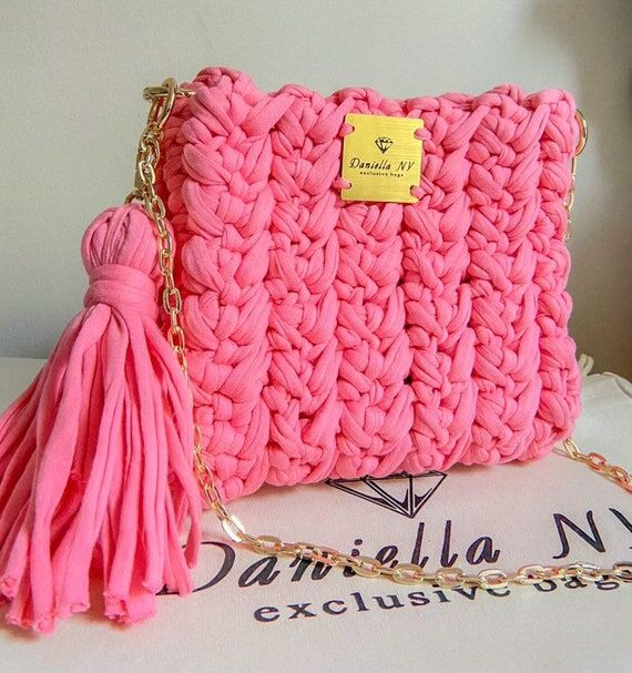 Pink Panther handmade one-of-a kind shoulder ...