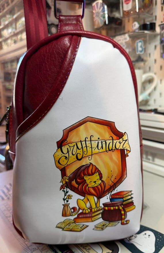 Handmade - HP Lion Vinyl Rosie Sling Bag...