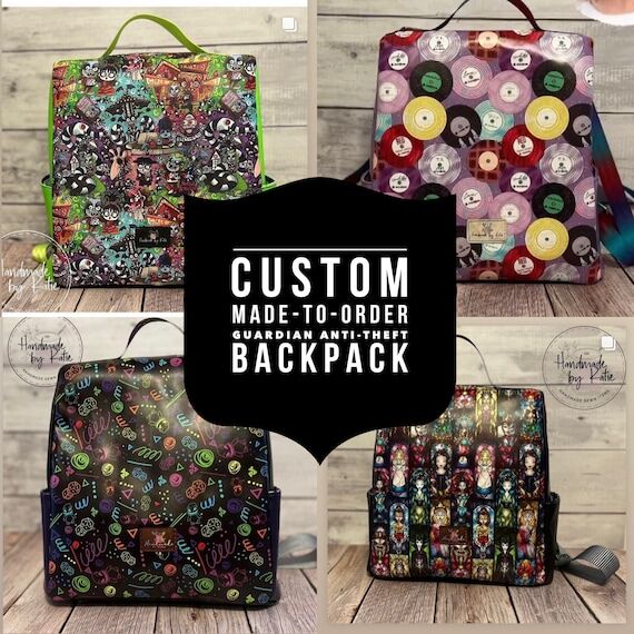 Custom Made-To-Order- Anti-Theft Guardian Bac...