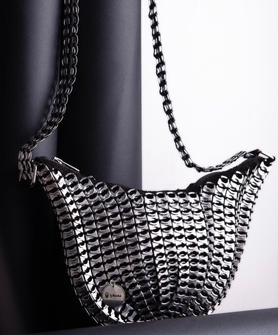 Bagy bag Soda pull tabs handmade bag...
