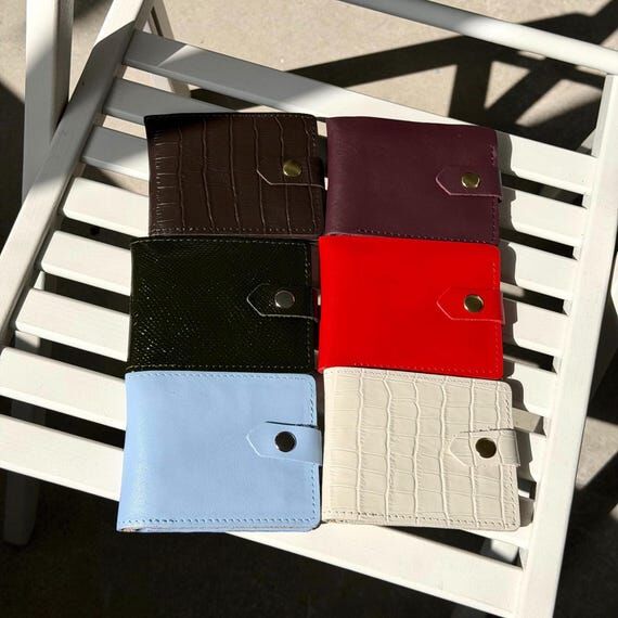 Genuine Leather Wallet for Women | Bifold Sna...