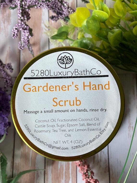 Gardener's Hand Scrub | Sugar Scrub | Gift fo...