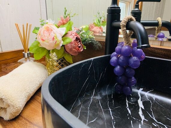 Hanging Fruit Soap on a Rope, Handmade Artisa...
