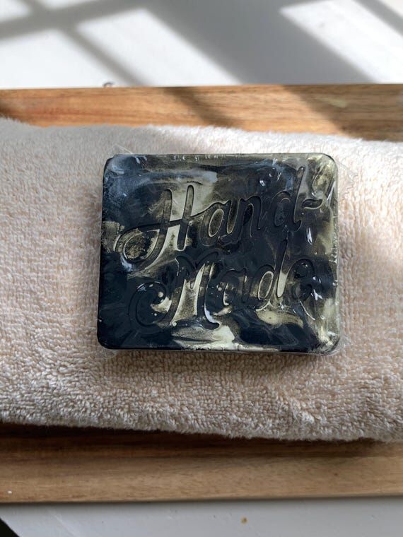 Activated Charcoal Soap, Handmade Natural Soa...