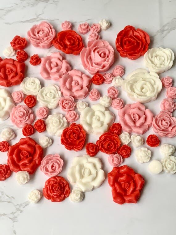 Mini Rose Soap: Handmade Soaps, You Choose S...