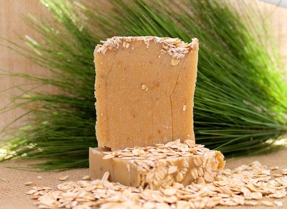 Organic Handmade Oatmeal Soap, Non Vegan, Goa...