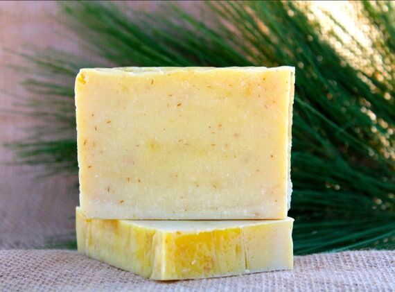 Organic Handmade Lemongrass Soap, Natural Soa...