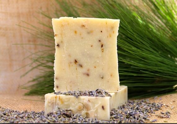 Organic Handmade Lavender Soap, Handmade Soap...