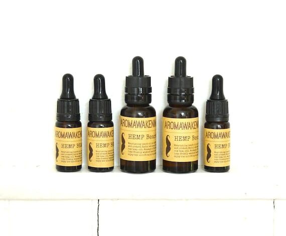 Organic Hemp Beard Oil: West Indian Bay Rum, ...