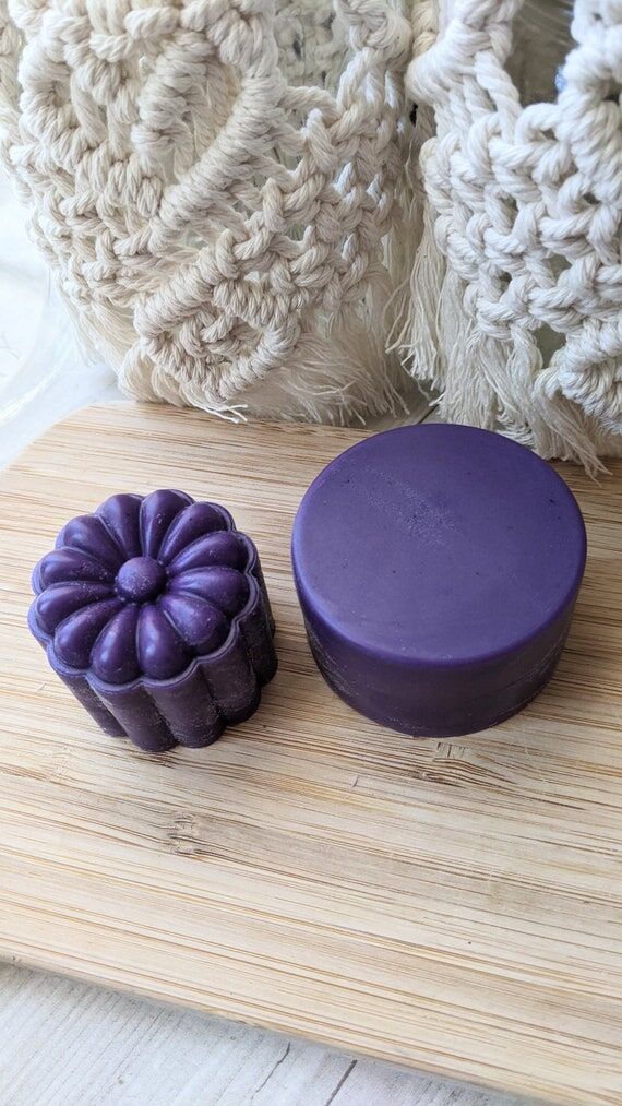 Purple Conditioner Bar for Silver Hair, Frizz...
