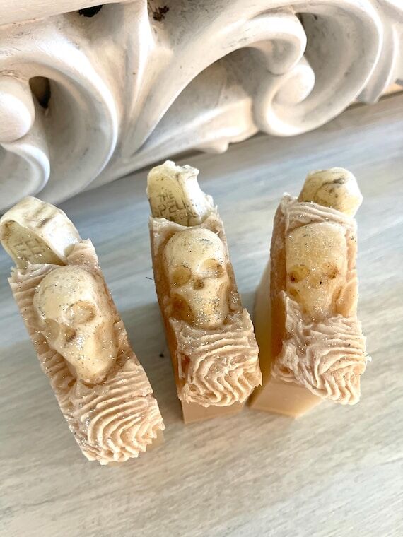 Till death do us part skull soap white chocol...