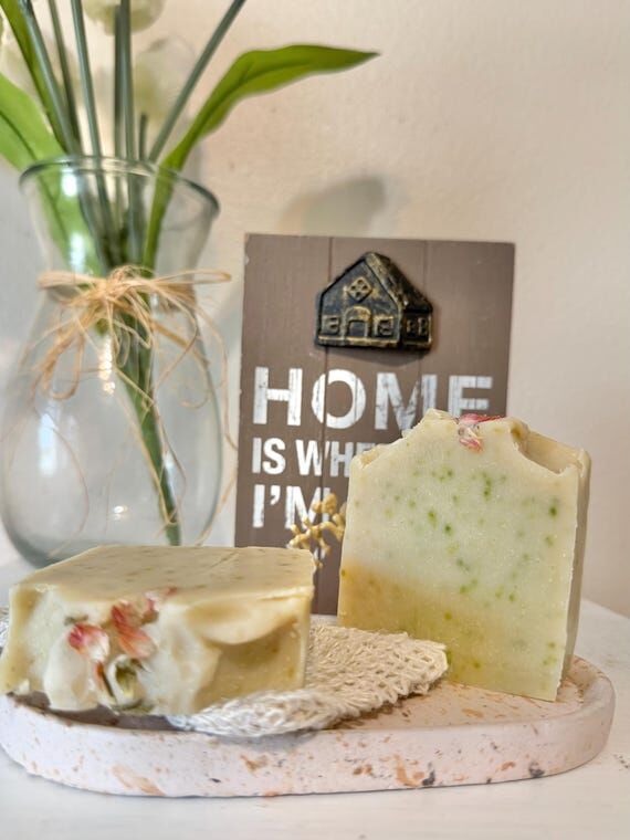 Cucumber rain natural soap...