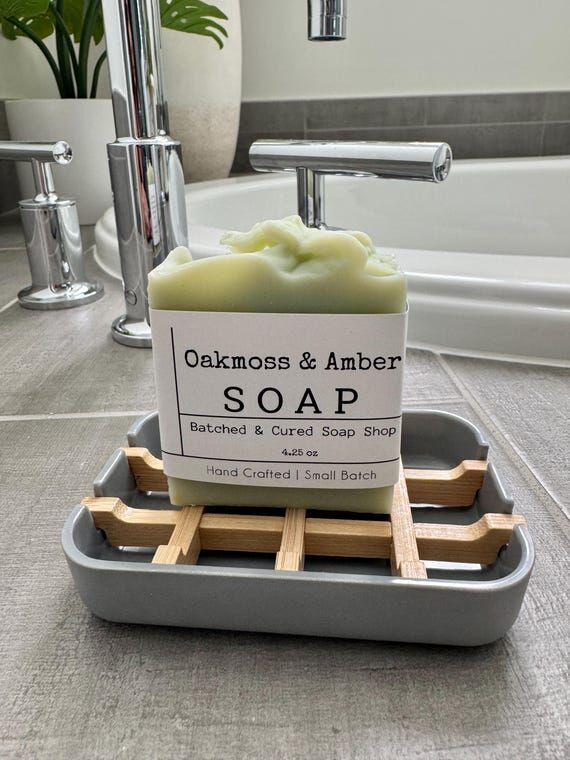 Oakmoss & Amber, Cold Process Soap, Natural ...