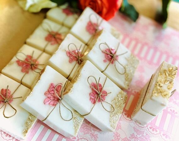 Blush Soap Favors: Bridal Shower, Wedding, Ba...