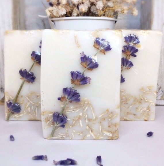 1 Lavender Soap Favor / 2 Oz....