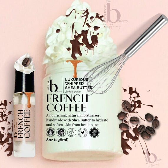 Whipped Body Butter French Coffee Shea Butter...