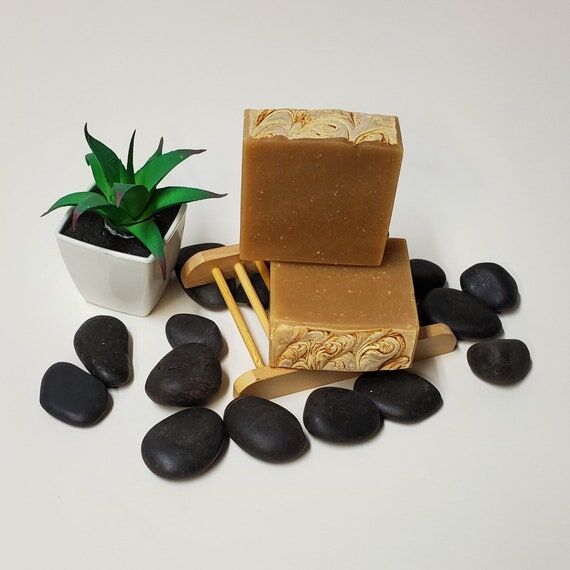 Turmeric Unscented Shea Butter Soap...