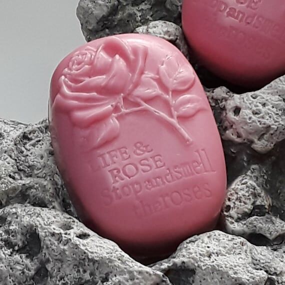 Rose Scented Goat Milk Hand Soap...