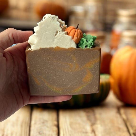 Handcrafted Pumpkin Patch Soap | Fall Scented...