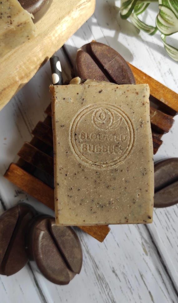 Coffee Scrub Soap for Morning Routine - Reali...