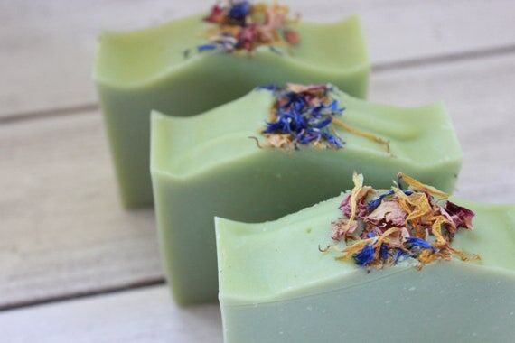Wildflower Garden Soap - Handcrafted Cold Pro...