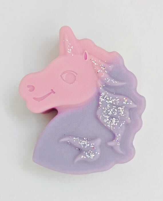 Unicorn Soap, Made with Goat Milk, Candy & Bu...