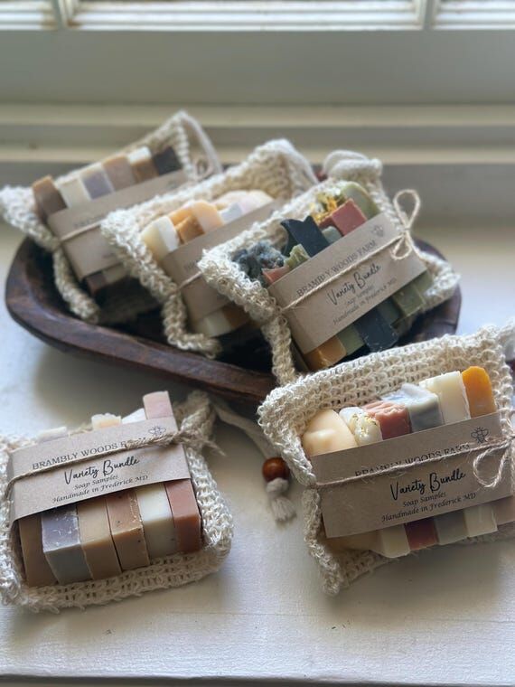 Cold Process Soap Variety Bundle Artisan S...
