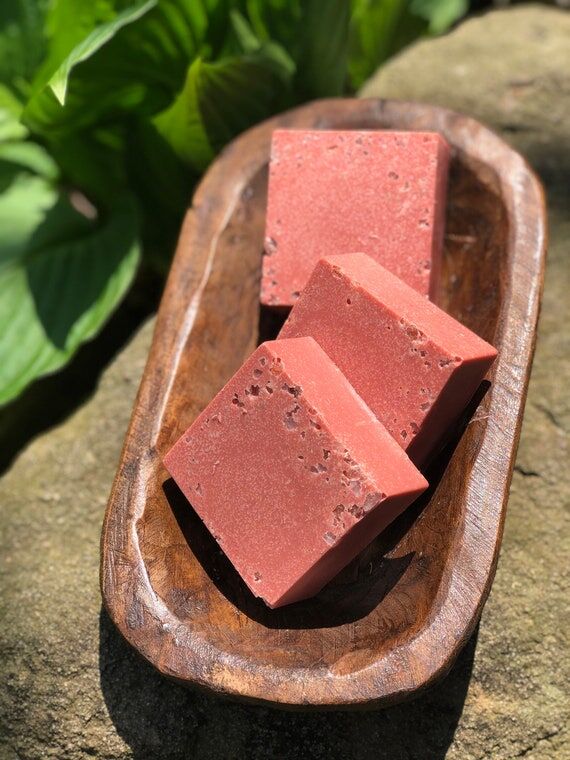 Rose Clay & Argan Oil Soap: Exfoliating Sea S...