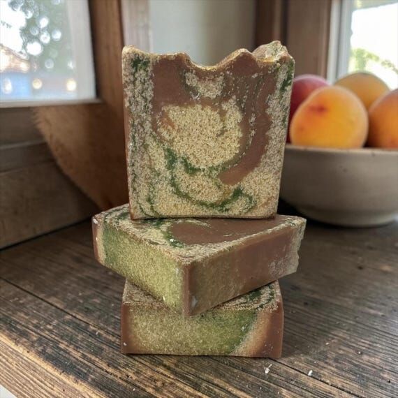 Peach N Quiet Soap Bars-Juicy Peach Scented B...