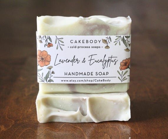 Lavender & Eucalyptus Soap - Essential Oil So...