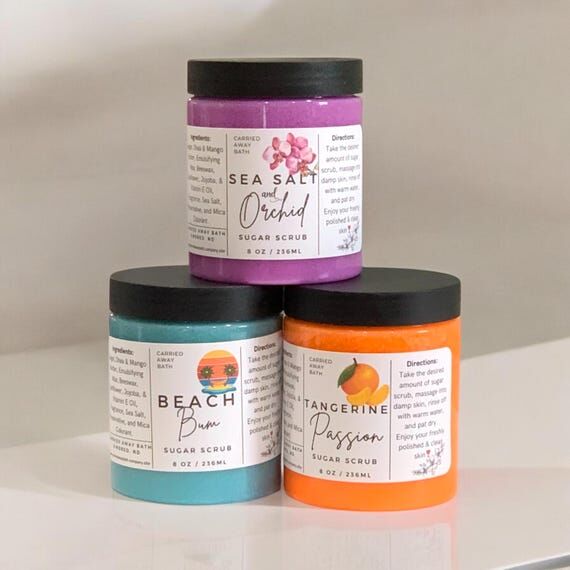 Emulsified Sugar Scrub – Exfoliating Body S...