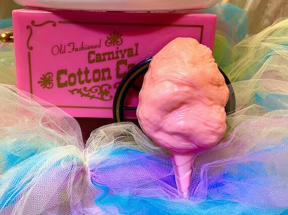 Pink Or Blue Cotton Candy Soap - Handmade Soa...