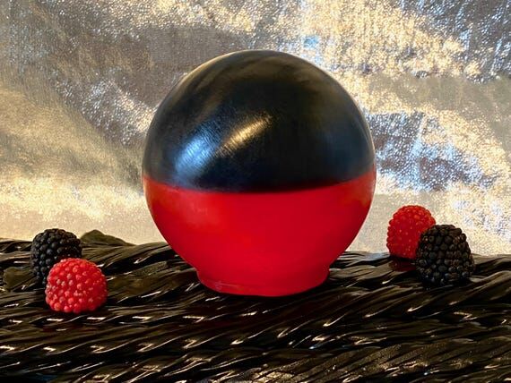 Black Licorice & Raspberry Double Scent Soap ...